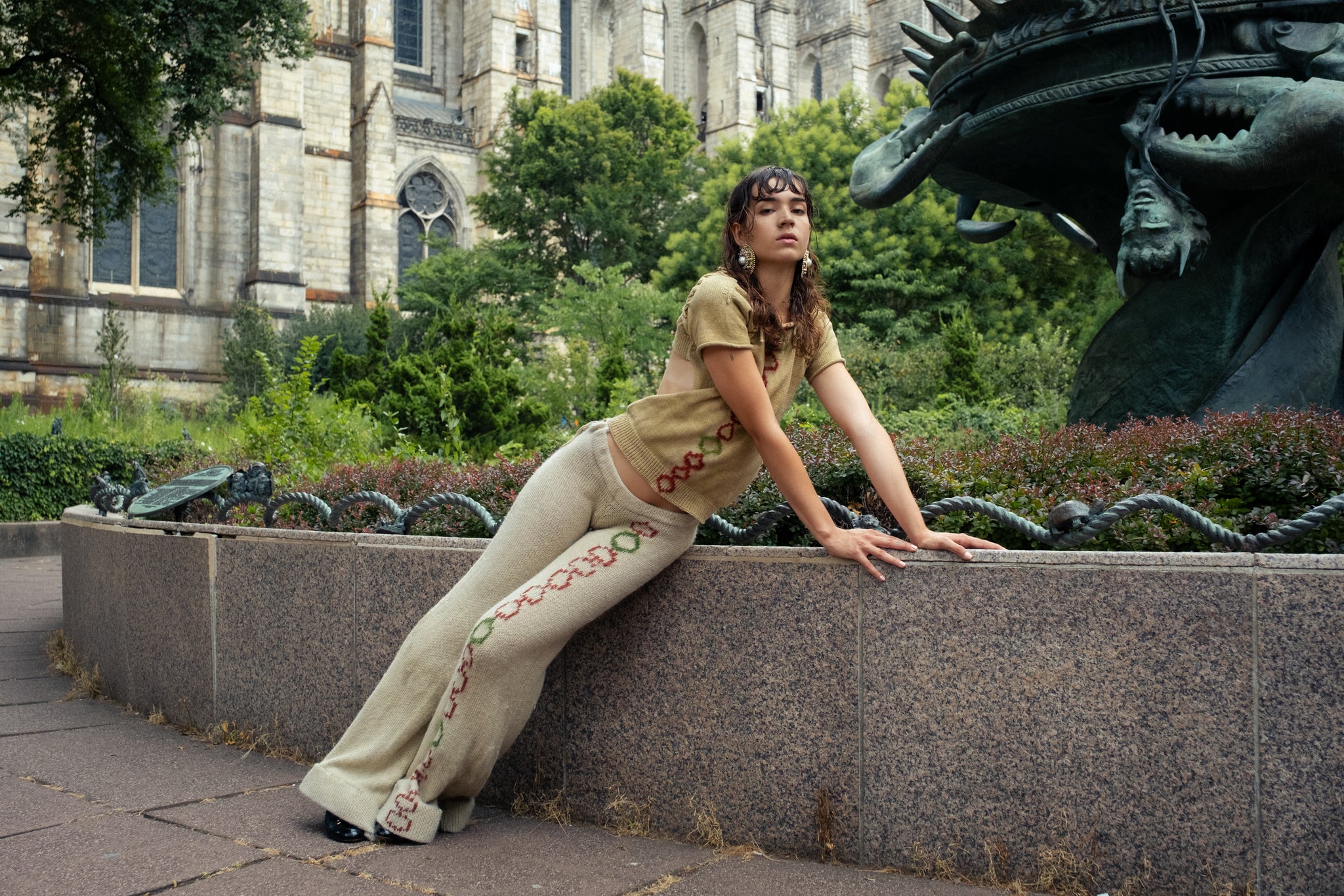 Heritage Cotton Flare Pant